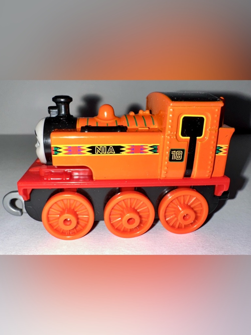 Die-Cast Metal Toy Train is Nia From the Thomas & Friends "Adventures"